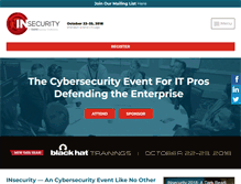 Tablet Screenshot of insecurity.com